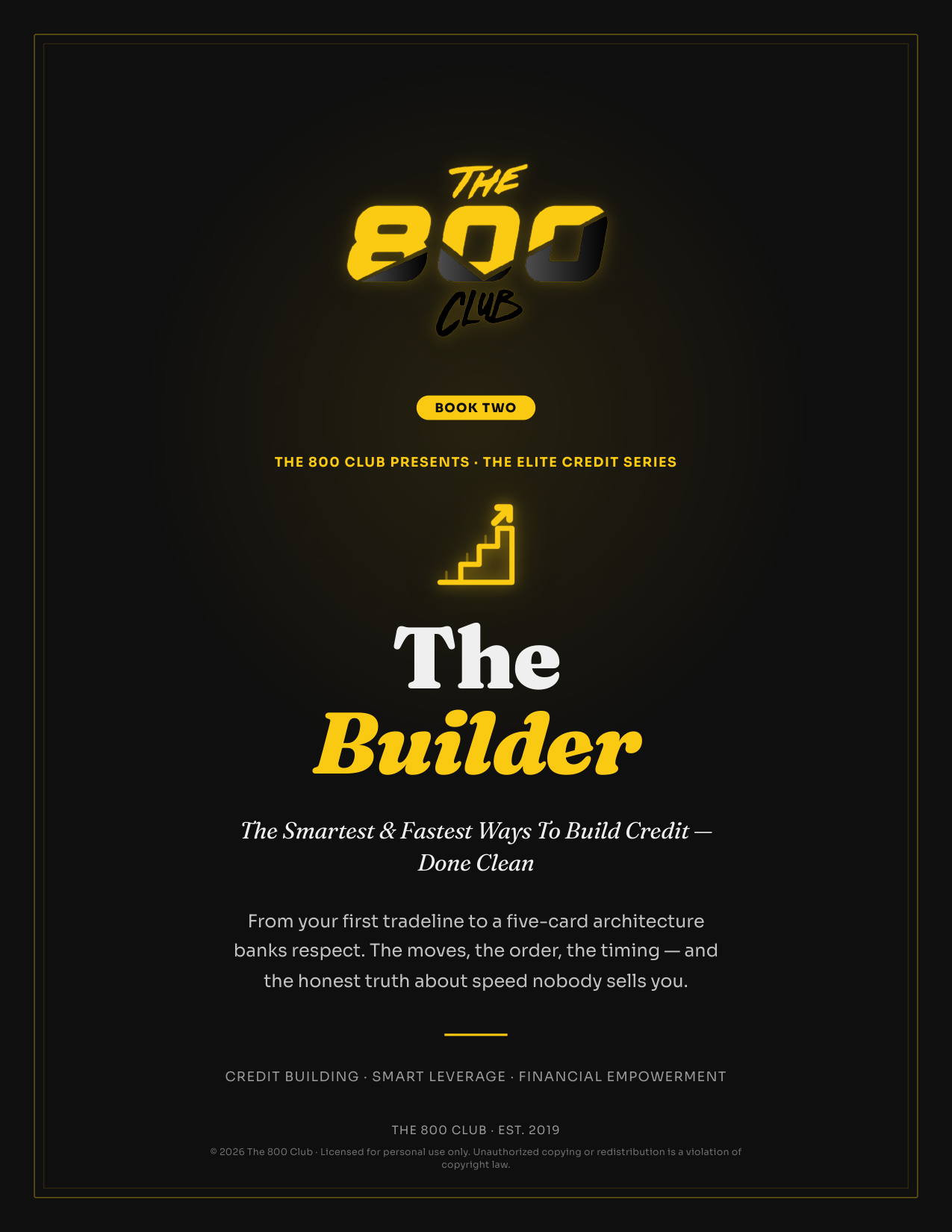 The Builder cover